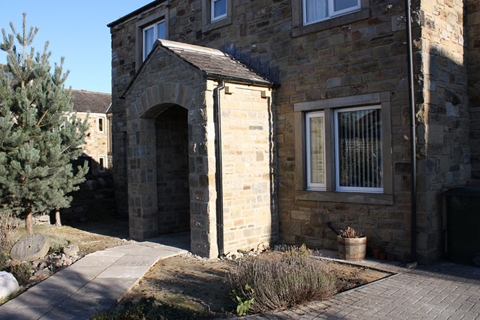Yorkshire Stone Porch project